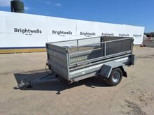 Image of CLH Trailers Single Axle Plant Trailer 7X49MDS