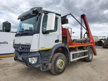 Image of MERCEDES-BENZ Arocs 1824 4x2 Skip Lorry