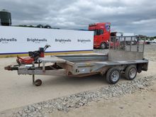 Image of Ifor Williams GX106 Twin Axle Beavertail Plant Trailer