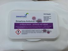 Image of 480x Hand Sanitising Wipes, 100 Sheets Per Pack
