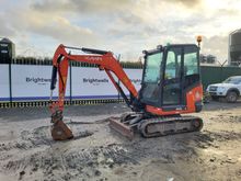 Image of Kubota KX027-4 Cabbed Mini Excavator