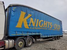 Image of SDC Tri Axle Curtain Sided Artic Trailer