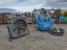 Image of Industrial Carpet Cleaner and Fan - Stillage Not Included