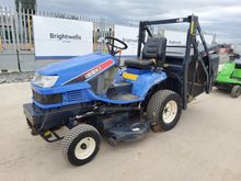 Image of Iseki SXG 19 HST Ride On Mower With Collector