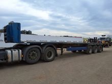 Image of KRONE Tri Axle Flatbed Artic Trailer
