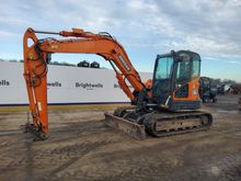Image of Doosan DX85R-3 Midi Excavator
