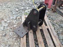 Image of Excavator Headstock Backplate Pins 45mm | Ears 190mm | Centres 350m