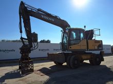 Image of Volvo EW160C Wheeled Excavator