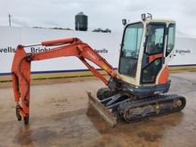 Image of Kubota U25 - 3EU Cabbed Mini Excavator