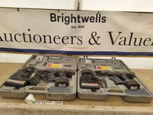 Image of Battery Plasterboard Guns x2