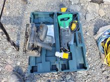 Image of 1x Evolution Stealth Circular Saw + 1x Hitatchi Reciprocating Saw