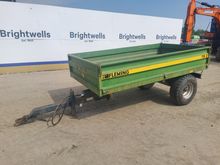 Image of Fleming TR2 Single Axle Tipping Trailer