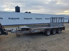 Image of Ifor Williams GX126-3 Tri Axle Plant Trailer
