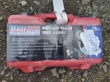 Image of Sealey HGV Air Brake Test Gauge
