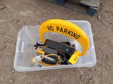 Image of Parking Bollard Warning Alarm & Overhead Floodlight