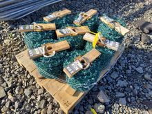 Image of 8x 200m Rolls Tornado Green Barb Wire