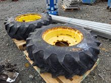 Image of John Deere Solid Centre Front Wheels & Tyres