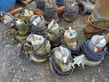 Image of 9x Flygt Submersible Pumps