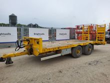 Image of NC PT 9T Twin Axle Flatbed Trailer