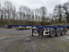 Image of Montracon Tri Axle Sliding Skeletal Artic Trailer - SK9