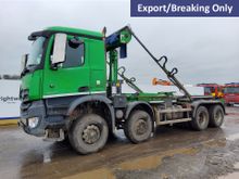 Image of MERCEDES-BENZ Arocs 3240 8x4 Hookloader Lorry