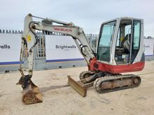 Image of Takeuchi TB228 Cabbed Mini Excavator