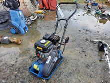 Image of Scheppach 6.5 Hp hp11005 Wacker Plate (Blue)