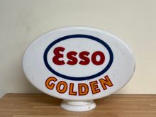 Image of Esso Golden Petrol Pump Globe