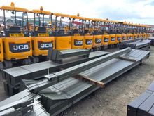 Image of Steel Framed Building 60’ x 40’ x 15. 4no 15’ Bays. 12.5° Roof Pitch. Purlin Cleats Space To Accept Fibre Cement Or Steel Roof Sheets (Building 3)