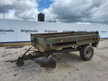 Image of Triffit Single Axle Agricultural Tipping Trailer