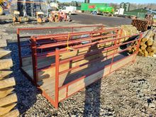 Image of 2x 10' Painted Walk Through Sheep Feeder