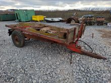 Image of Single Axle Flatbed Tractor Trailer