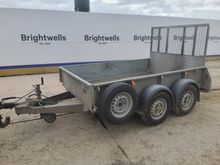 Image of Ifor Williams GD84 Twin Axle Plant Trailer