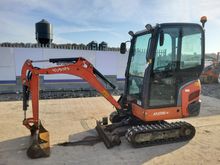 Image of Kubota KX016-4 Cabbed Mini Excavator