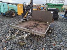 Image of Single Axle Trailer With Ramp
