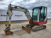 Image of Takeuchi TB228 Cabbed Mini Excavator