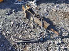 Image of JCB 1.2T Hydraulic Breaker For Excavator  30mm Pins | 120mm Ears | 130mm Centres