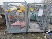 Image of 2x Steel Forklift Storage Cages