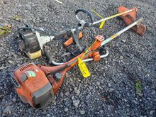 Image of Stihl FS81 Clearing Saw and Husqvarna 345R Clearing Saw