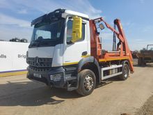 Image of MERCEDES-BENZ Arocs 1824 4x2 Skip Lorry