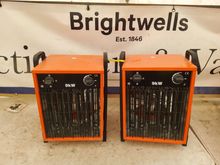 Image of 2x Inelco 88849450 Dania SH 9kW 11306 - Electric heaters 9 kW, 380V