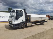 Image of IVECO Eurocargo 75E16S S-A 4x2 Dropside Crane Lorry
