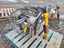 Image of Belle Hydraulic Power Pack & JCB Hydraulic Breaker