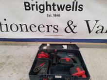 Image of Bosch GBH24V Battery Hammer Drill + 3x Batteries + Charger