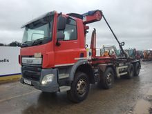 Image of DAF CF 400 8x4 Skip Loader Lorry