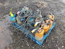 Image of Pallet of Submersible Pumps - Pallet Not Included
