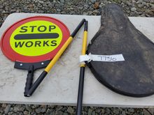 Image of Stop Work Portable Hand Sign