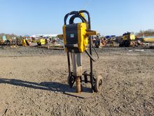 Image of Wacker 110V Breaker c/w Stand & Chisels