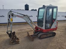 Image of Takeuchi TB216 Cabbed Mini Excavator