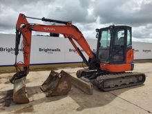 Image of Kubota U48-4 Cabbed Mini Excavator